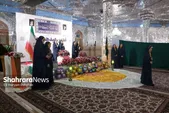 جشن مادر دختری «غدیر، عید هم عهدی» در حرم مطهر رضوی برگزار شد