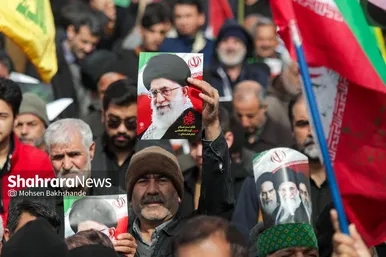 گزارش تصویری | راهپیمایی روز قدس ۱۴۰۴ در مشهد-۱
