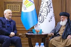 دیدار وزیر اقتصاد طالبان با سفیر ایران درباره توسعه همکاری&zwnj;های اقتصادی