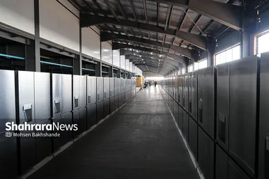 مراسم افتتاح چند طرح صنعتی و کارخانجات تولیدی در مشهد