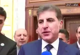 ویدئو | بارزانی: حضور آقای رئیس جمهور پزشکیان در اربیل برای ما یک اتفاق تاریخی است