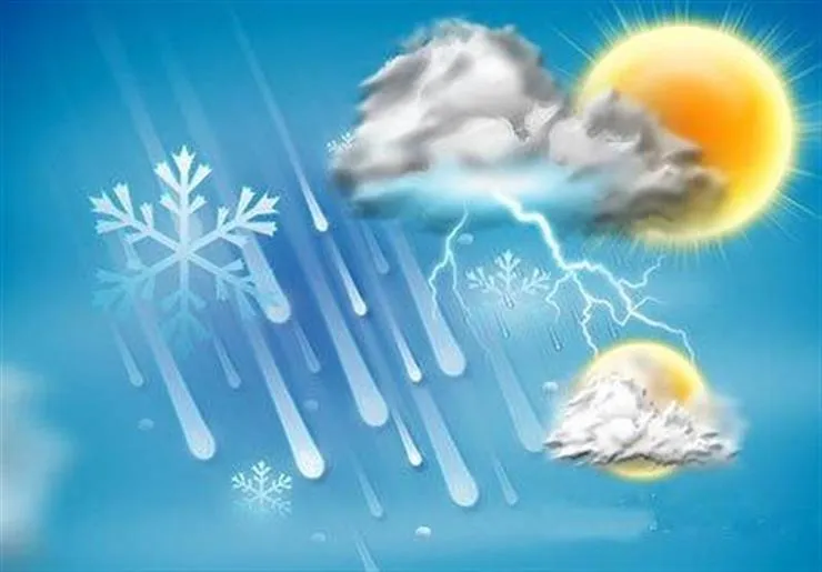 هشدار هواشناسی نسبت به وقوع رگبار و رعد و برق در ۱۳ استان