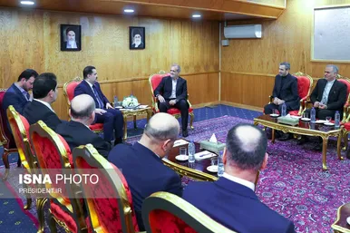 عکس‌هایی از دیدارهای مهمانان مراسم تحلیف با رئیس جمهور