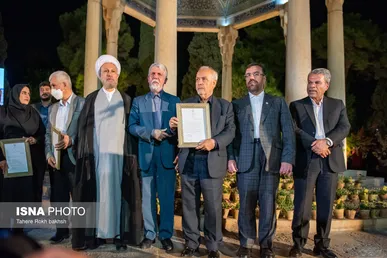 گزارش تصویری | آیین بزرگداشت حافظ با حضور وزیر ارشاد - شیراز