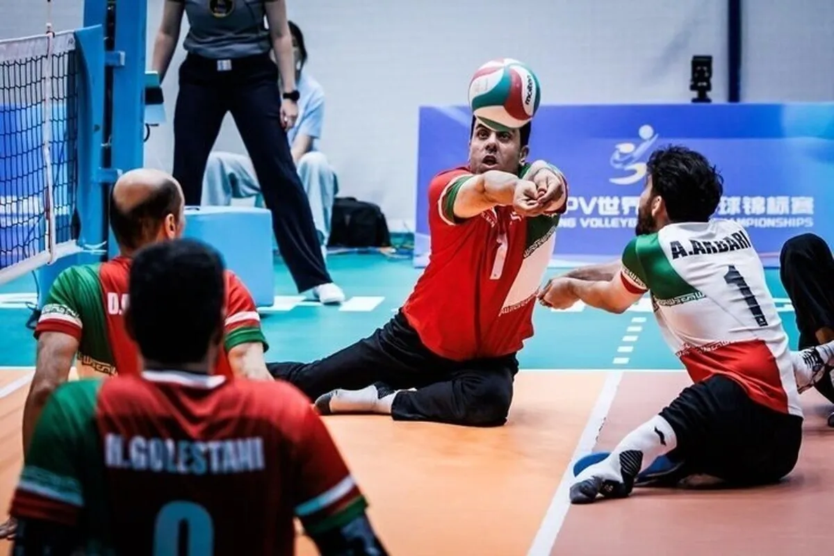 والیبال نشسته ایران سهمیه پارالمپیک گرفت