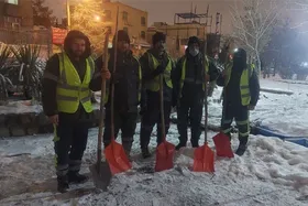 آمادگی ٨٠٠نفر نیروی فضای سبز جهت برف&zwnj;تکانی&nbsp;و برف&zwnj;روبی&nbsp;