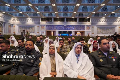 گزارش تصویری | مراسم اختتامیه همایش زوج های جوان ارتش جمهوری اسلامی