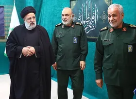 رئیسی از قرارگاه سازندگی خاتم الانبیا بازدید کرد+ فیلم