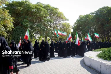 تجمع دانشجویان دانشگاه فردوسی مشهد در محکومیت حادثه تروریستی شیراز