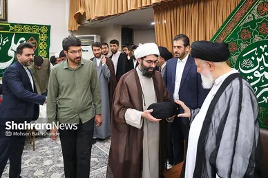 گزارش تصویری |  جشن عید غدیر در دفتر امام جمعه مشهد