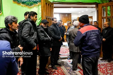 گزارش تصویری| مراسم ختم پدر رضا عطاران در مشهد