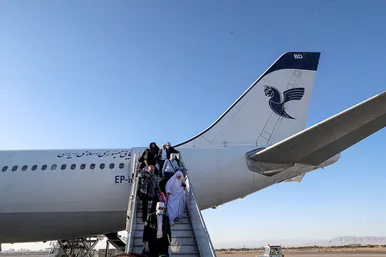 بازگشت اولین کاروان حجاج خراسانی