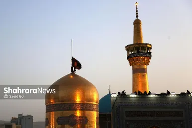 گزارش تصویری| آیین اذن عزای محرم در حرم مطهر رضوی (پنجشنبه ۵ تیر ۱۴۰۴)