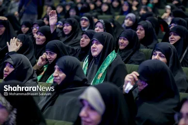 گزارش تصویری | آیین افتتاحیه بیست‌ودومین اجلاس بین‌المللی پیرغلامان حسینی در حرم مطهر رضوی