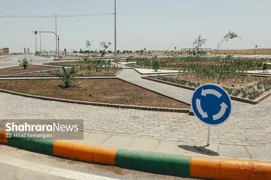 بلوار و تقاطع قمربنی‌هاشم(ع) مشهد در آستانه‌ بهره‌برداری