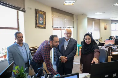 بازدید اعضای شورای اسلامی شهر مشهد از روزنامه شهرآرا