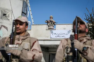 مرزبانان وطن در زمستان