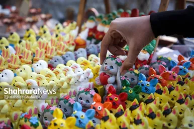 حال و هوای بازار گل مشهد در آستانه عید