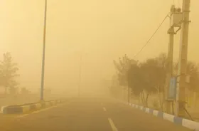 ویدئو| وزش طوفان شدید در جنوب فارس
