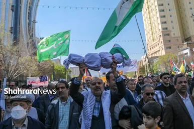 گزارش تصویری | راهپیمایی روز جهانی قدس در مشهد