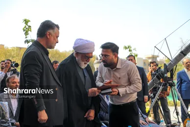 گزارش تصویری | افتتاح خوابگاه دانشجویی ۴۰۰ نفری سرای نجمه خاتون (س) در دانشگاه علوم پزشکی مشهد