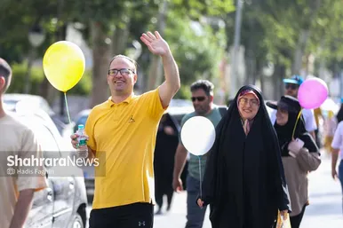 گزارش تصویری | همایش «صبح و نشاط» در بوستان کوهسنگی