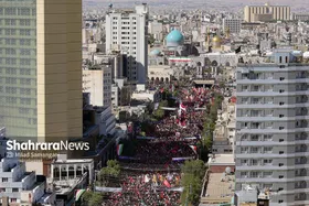 ظرفیت حرم مطهر رضوی تکمیل شد | زائران از مسیر&zwnj;های جایگزین در مراسم تشییع امام شهید شرکت کنند