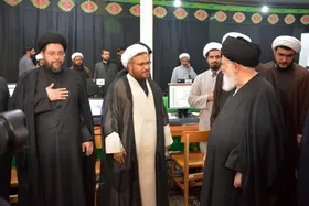 بازدید آیت&zwnj;الله علم&zwnj;الهدی از قرارگاه جهادی هم&zwnj;&zwnj;محله امام رضا(ع) | فرهنگ میزبانی مشهدی&zwnj;ها در پویش&zwnj;های مردمی متجلی است