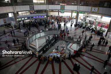 موج بازگشت مسافران نوروزی از مشهد