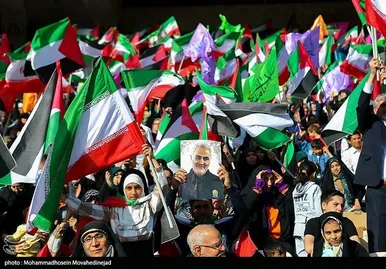 عکس | محفل امام‌حسنی‌ها در ورزشگاه آزادی