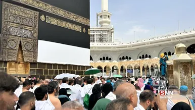 عکس‌هایی از زائران بیت الله الحرام در سرزمین وحی
