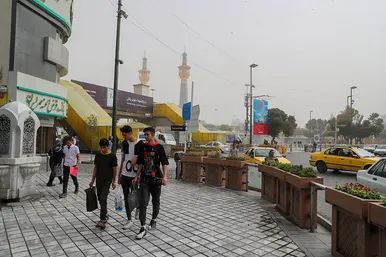 الودگی شدید هوا در مشهد