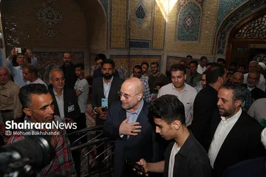 شرکت رئیس مجلس در مرحله دوم انتخابات چهاردهمین دوره ریاست‌جمهوری