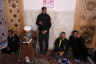 مراسم احیای ناشنوایان در حرم مطهر امام رضا(ع) 
