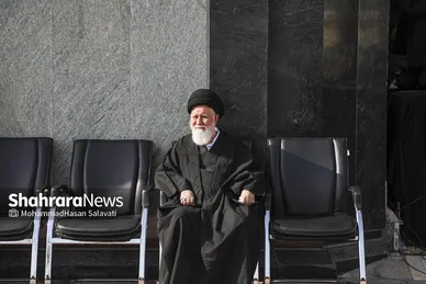 گزارش تصویری | عزاداری شهادت رهبر معظم انقلاب اسلامی، در حرم امام‌رضا(ع) - ۱