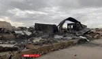 عکس/ تصاویر اختصاصی بی‌بی‌سی از پایگاه عین‌الاسد پس از حمله موشکی ایران