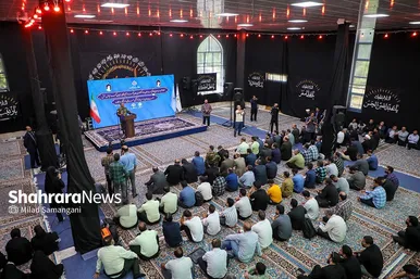 مراسم آغاز عملیات اجرایی فاز یک بوستان ۲۵ هکتاری جهان‌شهر و بهره‌برداری از ۹ پروژه فرهنگی، عمرانی و فضای سبز منطقه ۸