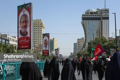 گزارش تصویری | مراسم جاماندگان اربعین حسینی در مشهد (۲)