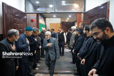گزارش تصویری | مراسم ترحیم همسر و فرزندان معاون رئیس‌جمهور در مشهد