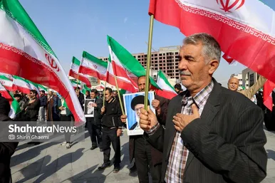 گزارش تصویری | عزاداری شهادت رهبر معظم انقلاب اسلامی در میدان شهدا مشهد