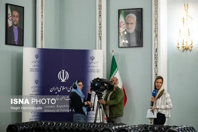 گزارش تصویری | نشست خبری سخنگوی وزارت خارجه (۲۶ فروردین ۱۴۰۵)