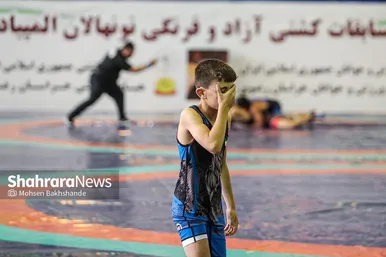 چهارمین دوره مسابقات کشتی آزاد و فرنگی نونهالان المپیاد استعداد‌های برتر کشور