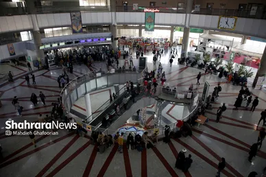 موج بازگشت مسافران نوروزی از مشهد
