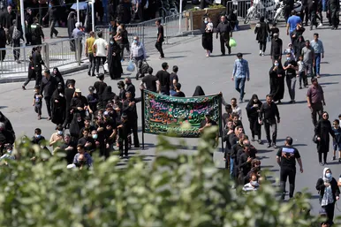 عزاداری روز تاسوعا در مشهد مقدس