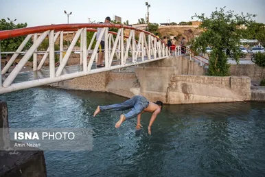 عکس‌هایی از شنا در علی کله دزفول - استان خوزستان