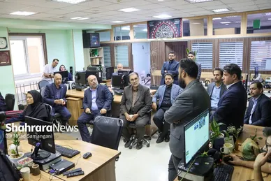 گزارش تصویری | بازدید مدیران استانی و شهری از موسسه فرهنگی شهرآرا به مناسبت روز خبرنگار (۱۹ مرداد ۱۴۰۵)