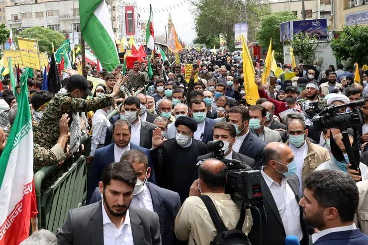 رئیسی: امروز ابتکار عمل در میدان مقاومت در دست جوانان فلسطینی است | راهپیمایی قدس به نابودی رژیم صهیونیستی منتهی خواهد شد