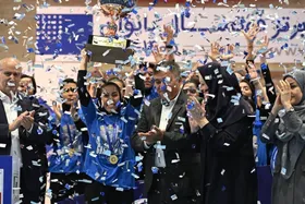 قهرمانی تیم فوتسال بانوان استقلال+عکس