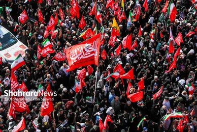 گزارش تصویری | تشییع پیکر امام شهید در تهران (۱۵ تیر ۱۴۰۵) - ۲
