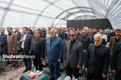 گزارش تصویری | افتتاح چندین پروژه صنعت آب و برق خراسان رضوی با حضور وزیر نیرو